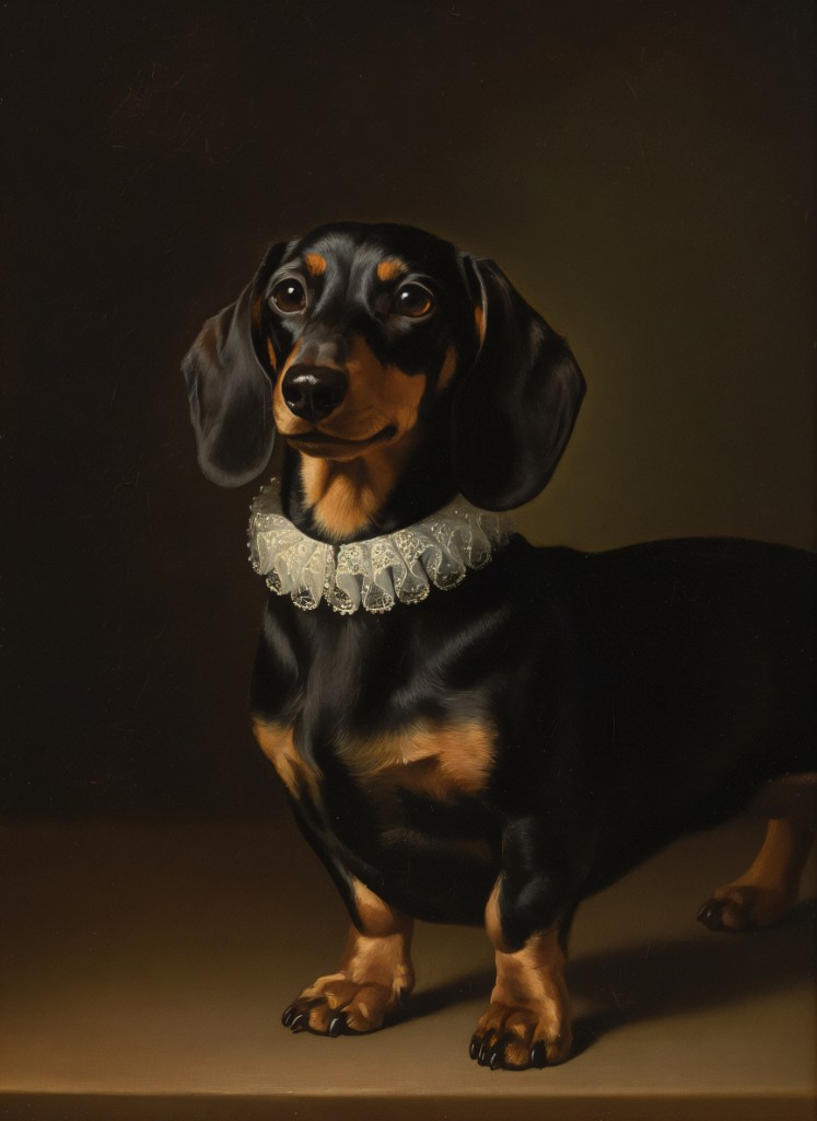 Furresco sample portrait (classical oil style)