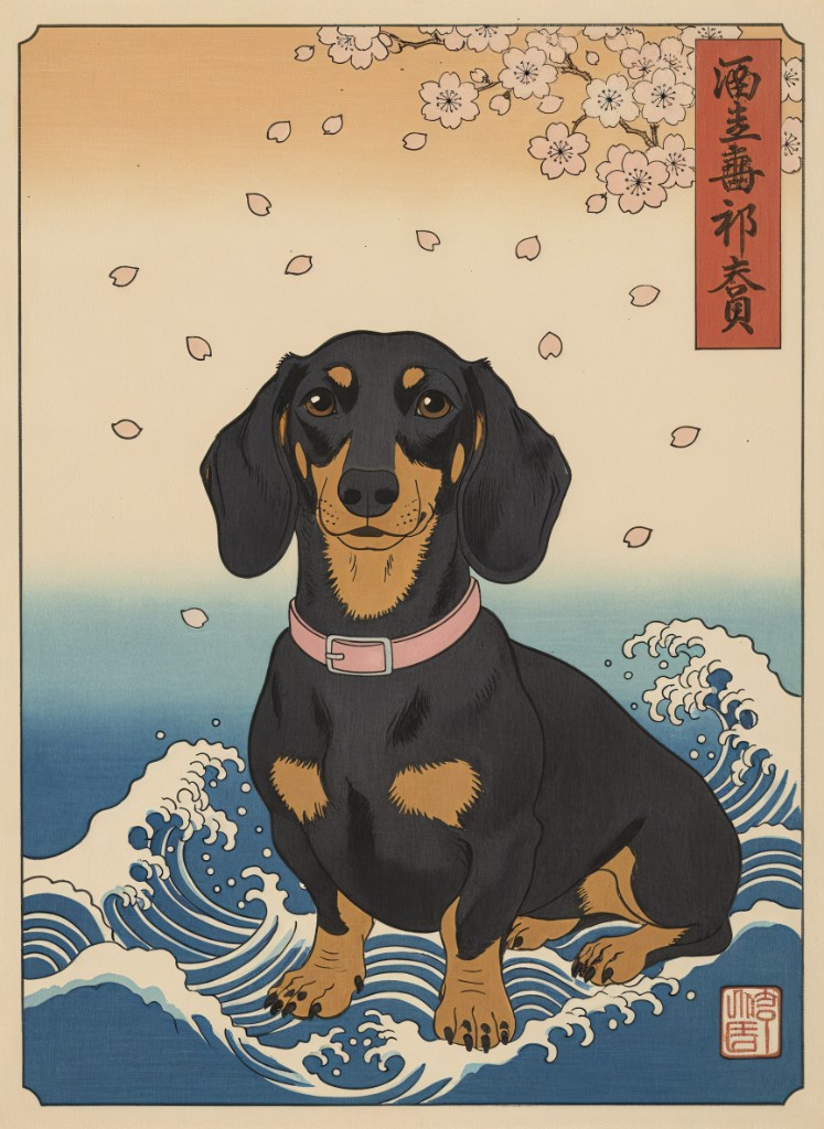 Furresco sample portrait (ukiyo-e style)